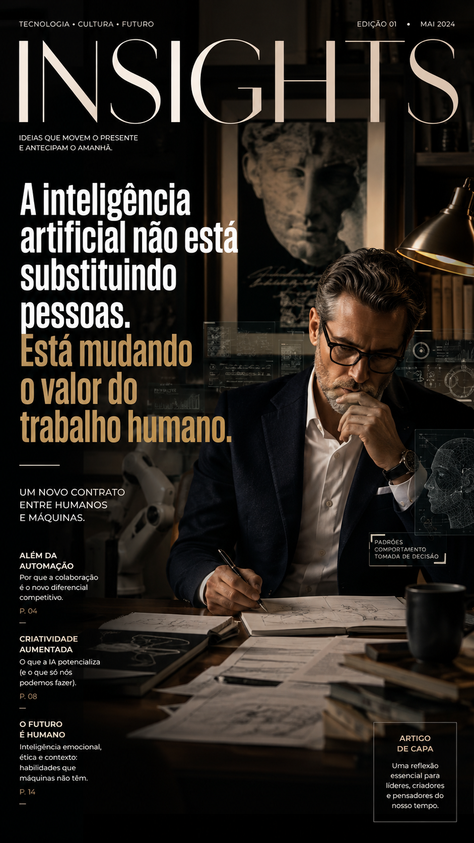 A inteligência artificial não está substituindo pessoas. Está mudando o valor do trabalho humano
