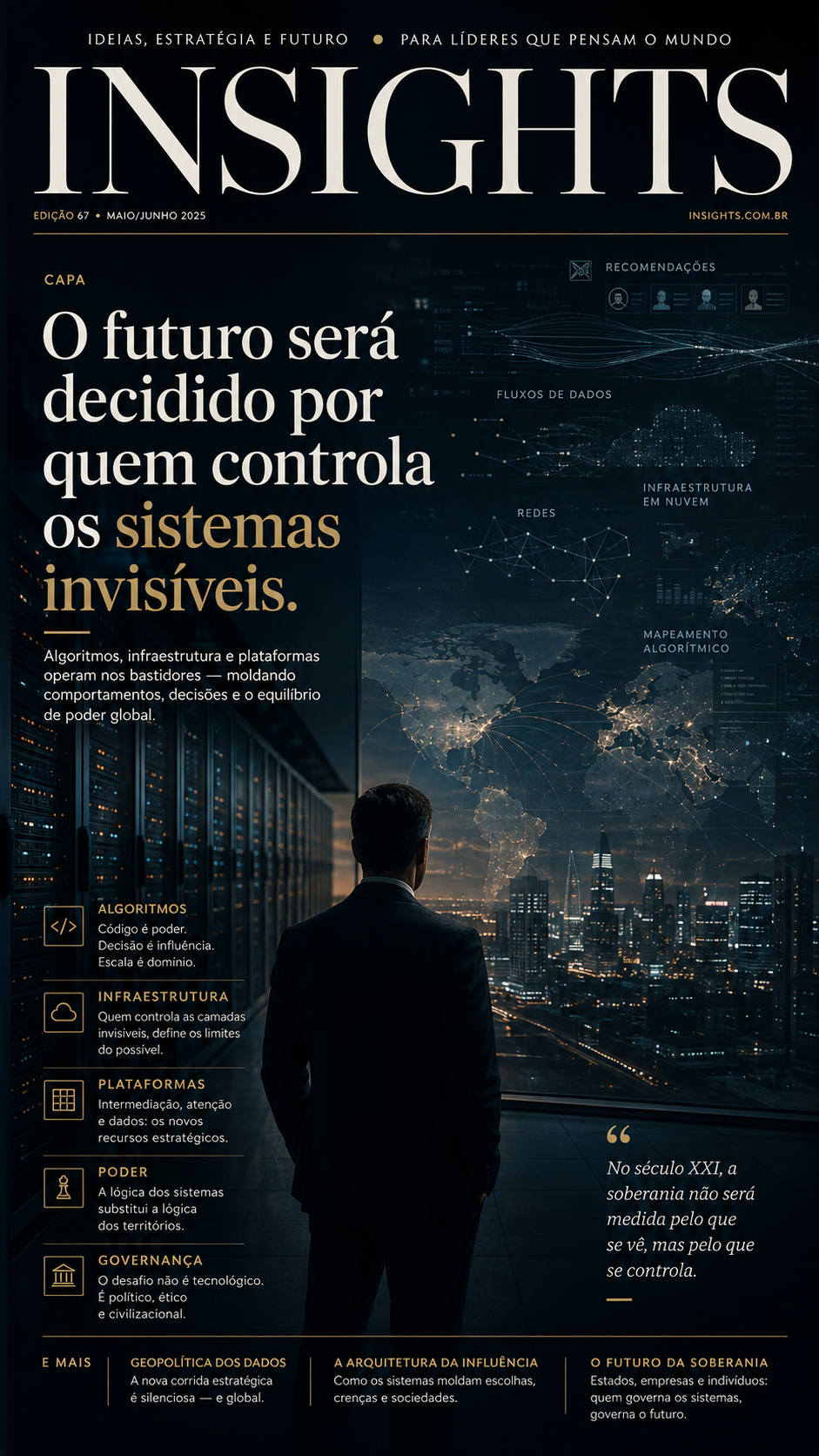 O futuro será decidido por quem controla os sistemas invisíveis